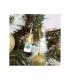 Guirnalda LED 1,5 m Blanco Cálido con Luces en Forma de Botella con Árbol y Nieve IP20