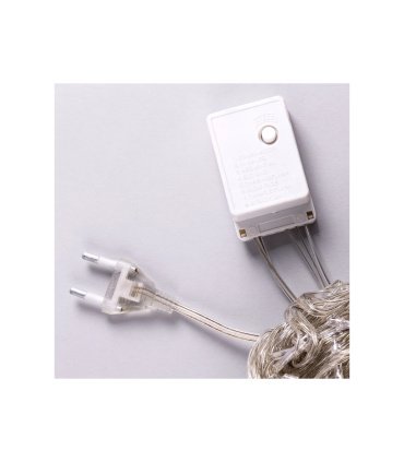 Guirnalda LED 20 Metros Blanco Natural con 8 Modos IP20