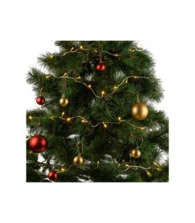 Guirnalda LED 30 Metros Blanco Natural con 8 Modos IP20