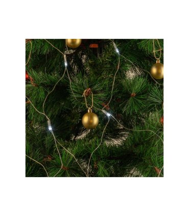 Malla LED 2 x 3 m Blanco Frío a Pilas IP20  en árbol