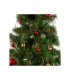Malla LED 2 x 3 m Roja a Pilas IP20 en árbol