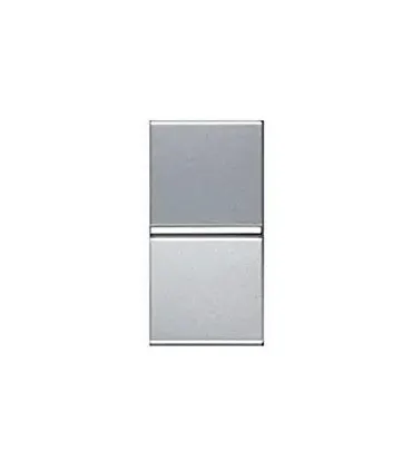 CONMUTADOR ESTRECHO NIESSEN ZENIT PLATA N2102PL
