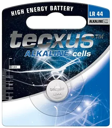 PILA LR44 TECXUS ALKALINE CELL