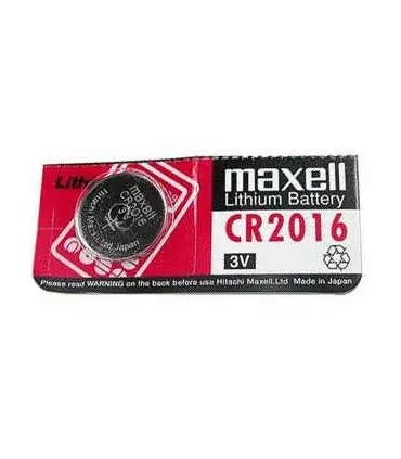 PILA CR2016 MAXELL 3V