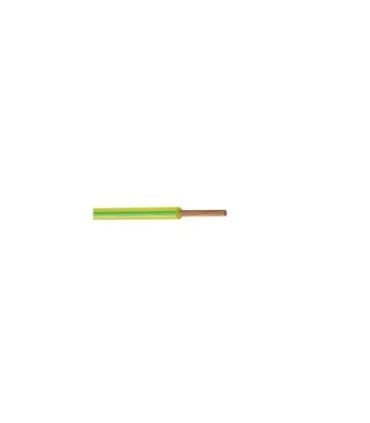 ML HILO FLEX LIBRE DE HALOGENOS H07Z1-K 6MM AMARILLO-VERDE TT