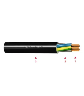 ML MANGUERA  RV-K0.6/1 KV 2X2.5MM  PRECIO POR METRO