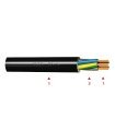 ML MANGUERA  RV-K0.6/1 KV 3X2.5MM  PRECIO POR METRO
