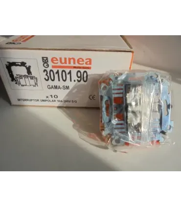 INTERRUPTOR EUNEA UNIPOLAR GAMA SM  30101.90 - REUTILIZADOS