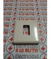 PLACA 1 ELEMENTO SIN GARRAS NIESSEN PUMA BLANCO MARFIL 4171