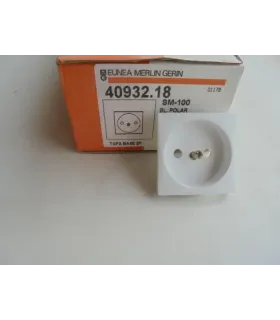 TAPA BASE 2P BL.POLAR SM-100  40932.18 - SIN TOMA DE TIERRA