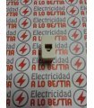 TOMA DE TELEFONO 4 CONTACTOS NIESSEN PUMA BLANCO MARFIL 4117