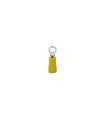 BOLSA 50 UND. TERMINAL REDONDO AMARILLO 5,3 MM