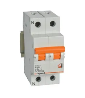 MAGNETOTERMICO VIVIENDA 1P+N 10A LEGRAND