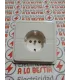 BASE DE ENCHUFE BIPOLAR NORMAL CON T.T. LATERAL COMPLETO NIESSEN TRAZO BLANCO ALPINO 8088.2
