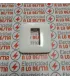 PLACA 1 ELEMENTO ESTRECHO SIMON 27 27611-34 BLANCO NIEVE