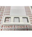 PLACA 3 ELEMENTO SIMON 27 27630-35 BLANCO NIEVE