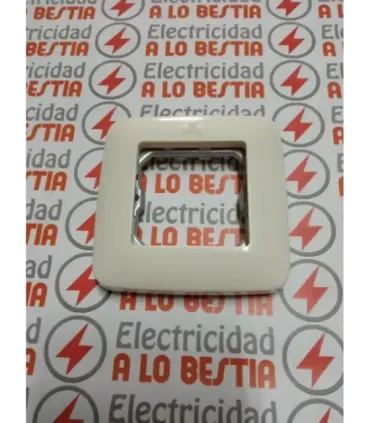 PLACA 1 ELEMENTO SIMON 27 27601-32 BLANCO MARFIL