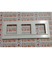 PLACA 3 VENTANAS NIESSEN LISSA 5173 BLANCO ALPINO SERIE 5000