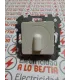 TAPA SALIDA DE CABLE NIESSEN LISSA 5007 BLANCO MARFIL