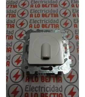 TAPA SALIDA DE CABLE NIESSEN LISSA 5007 BLANCO ALPINO