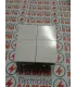 DOBLE CONMUTADOR NIESSEN TRAZO BLANCO ALPINO 8022