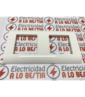 MARCO 2 X 2 MODULOS LEGRAND MOSAIC 075035 BLANCO
