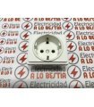 BASE ENCHUFE CON T.T LATERAL 16A EUNEA 3018