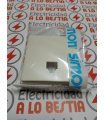 TAPA TOMA TELEFONO SIMON 82 BLANCO MARFIL 82062-31