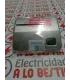 TECLA PULSADOR SIMBOLO LUZ CON INDICADOR VISOR TRANSPARENTE SIMON 75 ALUMINIO 75016-33