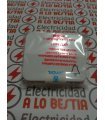 TECLA PULSADOR SIMBOLO CAMPANA SIMON 75 75017-30 BLANCO NIEVE