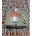 TECLA PULSADOR SIMBOLO CAMPANA SIMON 75 75017-31 BLANCO MARFIL