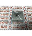 TAPA TOMA DE ALTAVOZ O INTERRUPTOR DE LLAVE SIMON 75 75057-33 ALUMINIO MATE