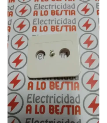 TAPA PARA TOMA R-TV SIMON 75 75053-31 BLANCO MARFIL