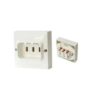 BASE ENCHUFE T.T. EMPOTRAR. 25 AMP