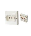 BASE ENCHUFE T.T. EMPOTRAR. 25 AMP