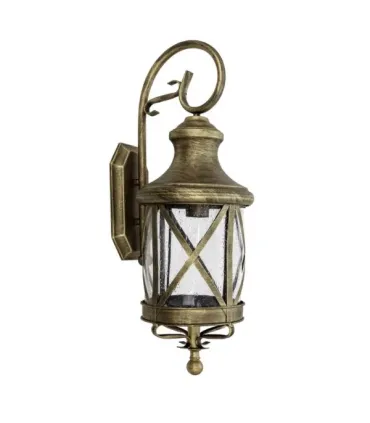 APLIQUE EXTERIOR ORQUIDEA ORO 1XE27 (64x23x26)