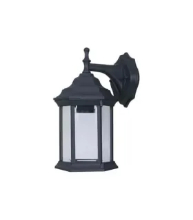 APLIQUE EXTERIOR SANDRA NEGRO 1XE27 (30x17)