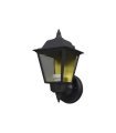 APLIQUE EXTERIOR SALAMANCA NEGRO 1XE27 (26x13,5)
