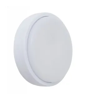 APLIQUE EXTERIOR SURF REDONDO BLANCO 12W 6400K 960LM IP65 (5.4x21x21)