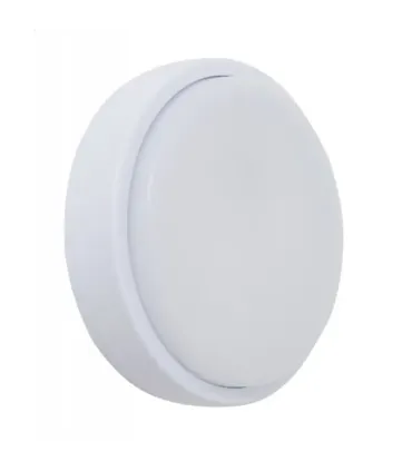 APLIQUE EXTERIOR SURF REDONDO BLANCO 12W 6400K 960LM IP65 (5.4x21x21)