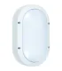 APLIQUE EXTERIOR AMAZONAS PEQUEÑO BLANCO 1XE27 IP54 (21.5x13.5x6)