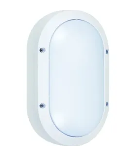 APLIQUE EXTERIOR AMAZONAS GRANDE BLANCO 1XE27 IP54 (28x19x9)