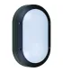 APLIQUE EXTERIOR AMAZONAS PEQUEÑO NEGRO 1XE27 IP54 (21.5x13.5x6)