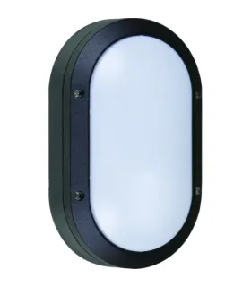 APLIQUE EXTERIOR AMAZONAS GRANDE NEGRO 1XE27 IP54 (28x19x9)