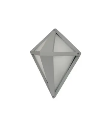 APLIQUE EXTERIOR LAGRIMA ZINC 1XE27 (29x21.6x14)