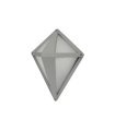 APLIQUE EXTERIOR LAGRIMA ZINC 1XE27 (29x21.6x14)
