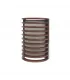 APLIQUE EXTERIOR ACHERNAR MARRON 1XE27 (25,5x18x13)