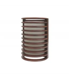 APLIQUE EXTERIOR ACHERNAR MARRON 1XE27 (25,5x18x13)