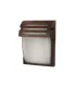 APLIQUE EXTERIOR LAUREL MARRON 1XE27 (18.5x15x11.5)