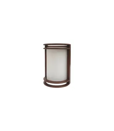 APLIQUE EXTERIOR MALVA MARRON 1XE27 (27x18x14)